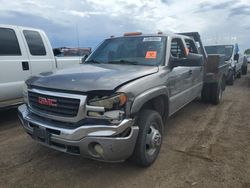 Salvage cars for sale from Copart Brighton, CO: 2007 GMC New Sierra K3500