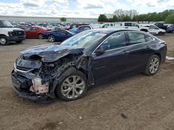 Salvage cars for sale from Copart Davison, MI: 2017 Chevrolet Malibu Premier