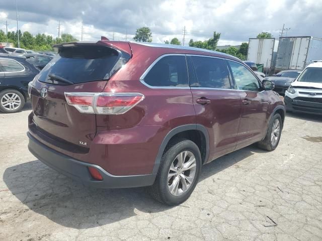 2015 Toyota Highlander XLE