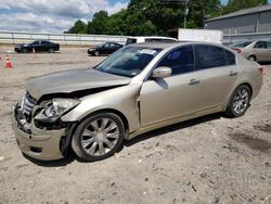 Salvage cars for sale at Chatham, VA auction: 2009 Hyundai Genesis 3.8L