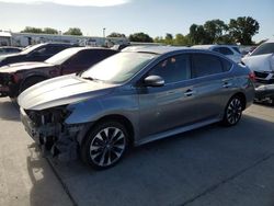 Nissan Sentra S Vehiculos salvage en venta: 2016 Nissan Sentra S