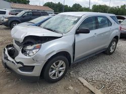 Vehiculos salvage en venta de Copart Columbus, OH: 2017 Chevrolet Equinox LS