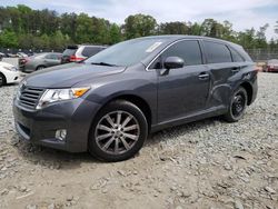 Salvage cars for sale at Waldorf, MD auction: 2011 Toyota Venza