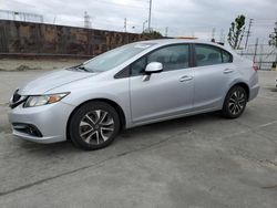 Salvage cars for sale from Copart Wilmington, CA: 2013 Honda Civic EXL