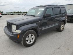 Salvage SUVs for sale at auction: 2010 Jeep Liberty Sport