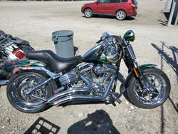 Salvage motorcycles for sale at Greenwood, NE auction: 2009 Harley-Davidson FXSTSSE3