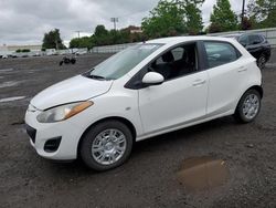 Salvage cars for sale at New Britain, CT auction: 2012 Mazda 2
