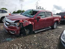 Vehiculos salvage en venta de Copart Columbus, OH: 2018 Chevrolet Colorado LT