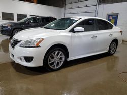 Salvage cars for sale from Copart Blaine, MN: 2013 Nissan Sentra S