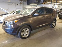Salvage cars for sale at Wheeling, IL auction: 2013 KIA Sportage Base