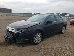 Salvage cars for sale at Kansas City, KS auction: 2011 Ford Fusion SE