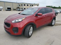 Salvage cars for sale at Wilmer, TX auction: 2017 KIA Sportage LX