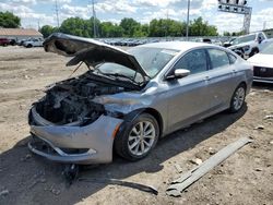 Salvage cars for sale at auction: 2015 Chrysler 200 C