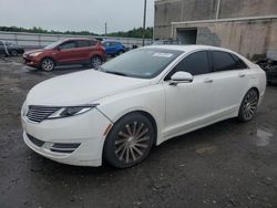 Salvage cars for sale at Fredericksburg, VA auction: 2016 Lincoln MKZ
