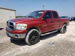 Salvage cars for sale at Temple, TX auction: 2007 Dodge RAM 1500 ST