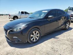 Salvage cars for sale from Copart Houston, TX: 2015 Mazda 3 Sport