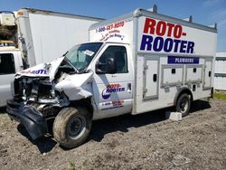 Salvage trucks for sale at Columbia Station, OH auction: 2018 Ford Econoline E350 Super Duty Cutaway Van