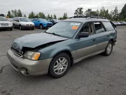 Vehiculos salvage en venta de Copart Portland, OR: 2002 Subaru Legacy Outback