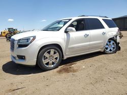 GMC Vehiculos salvage en venta: 2014 GMC Acadia Denali