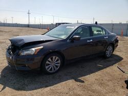 Salvage cars for sale from Copart Greenwood, NE: 2011 Honda Accord EXL