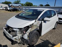 Salvage cars for sale at Sacramento, CA auction: 2015 Honda FIT LX