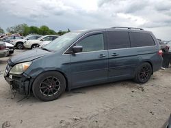 Salvage cars for sale at Duryea, PA auction: 2006 Honda Odyssey Touring