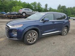 Salvage cars for sale at East Granby, CT auction: 2020 Hyundai Santa FE SEL