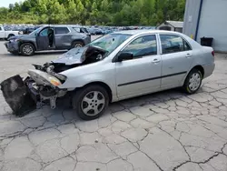 Salvage cars for sale from Copart Hurricane, WV: 2005 Toyota Corolla CE