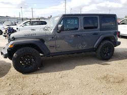 Jeep Wrangler salvage cars for sale: 2021 Jeep Wrangler Unlimited Sport