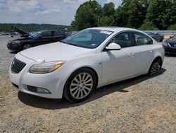 Salvage cars for sale from Copart Concord, NC: 2011 Buick Regal CXL