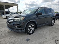 Salvage cars for sale at West Palm Beach, FL auction: 2016 Honda Pilot EX