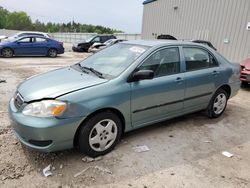 Salvage cars for sale at Franklin, WI auction: 2007 Toyota Corolla CE