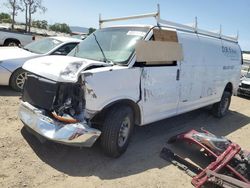 Salvage trucks for sale at San Martin, CA auction: 2008 Chevrolet Express G3500