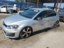 Salvage cars for sale at Riverview, FL auction: 2016 Volkswagen GTI S/SE