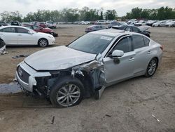 Salvage cars for sale from Copart Baltimore, MD: 2014 Infiniti Q50 Base