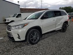 Salvage cars for sale from Copart Columbus, OH: 2019 Toyota Highlander SE