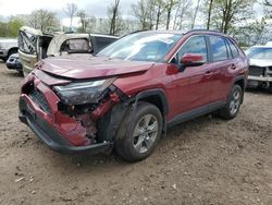 Salvage cars for sale at Central Square, NY auction: 2022 Toyota Rav4 XLE