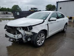 Salvage cars for sale at Shreveport, LA auction: 2017 Chevrolet Impala LT