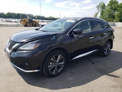 Nissan Murano salvage cars for sale: 2021 Nissan Murano Platinum