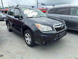 Salvage cars for sale from Copart Hueytown, AL: 2015 Subaru Forester 2.5I