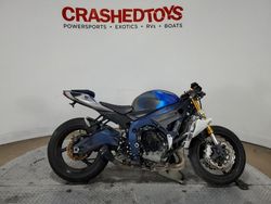 Salvage motorcycles for sale at Dallas, TX auction: 2012 Suzuki GSX750