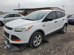 Salvage cars for sale at Temple, TX auction: 2016 Ford Escape S