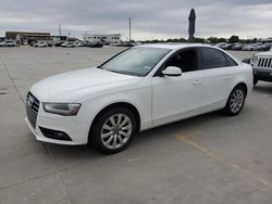 Salvage cars for sale at Grand Prairie, TX auction: 2013 Audi A4 Premium