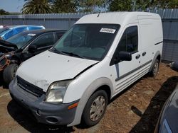 Salvage cars for sale at Vallejo, CA auction: 2012 Ford Transit Connect XL
