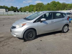 Salvage cars for sale at Assonet, MA auction: 2015 Nissan Versa Note S