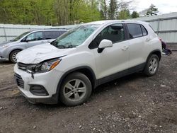 Salvage cars for sale at Center Rutland, VT auction: 2021 Chevrolet Trax LS