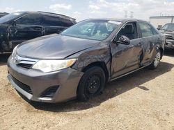 Salvage cars for sale from Copart Elgin, IL: 2013 Toyota Camry L