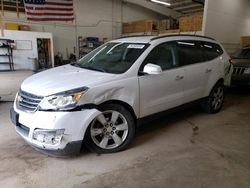Salvage cars for sale at auction: 2016 Chevrolet Traverse LT