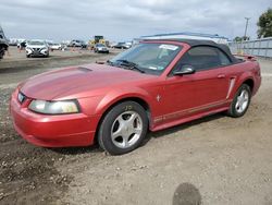 Salvage cars for sale at San Diego, CA auction: 2001 Ford Mustang