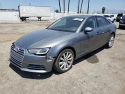 Salvage cars for sale at Van Nuys, CA auction: 2017 Audi A4 Ultra Premium